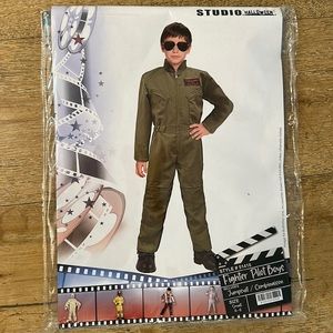 Top Gun Fighter Pilot Jumpsuit Size 4-6
